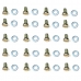 Kit Parafuso Lataria Motor Fusca - ( JG 20 )