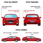 RETROVISOR EXTERNO VW FUSCA UNIVERSAL 1969 ATE 11978 CROMADO