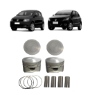 JG PISTAO C/ANEIS VW GOL/FOX 1.0 8V 04 A 09 MOTOR EA111 STD